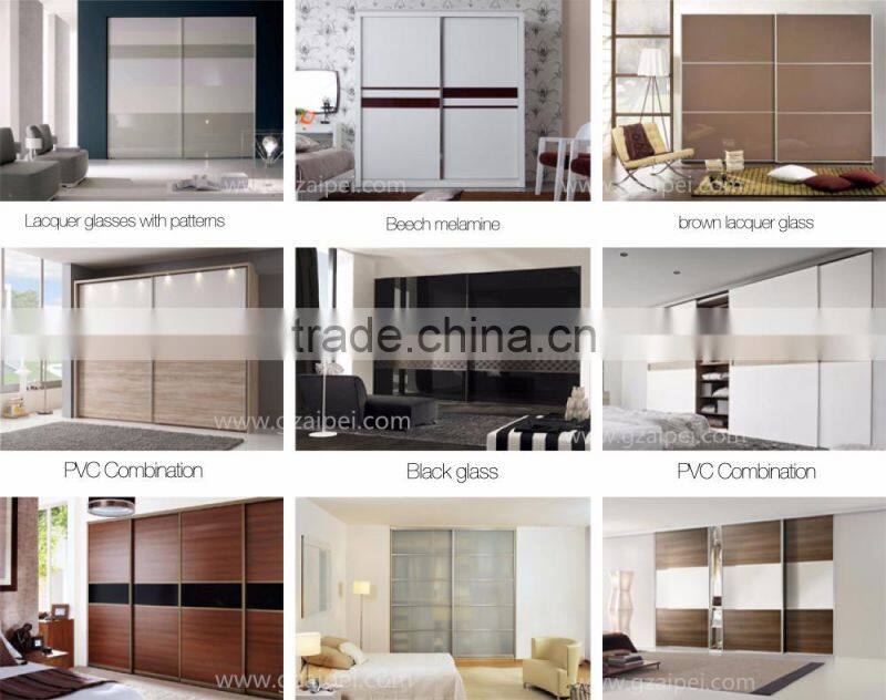 Royal Style wardrobe Furniture Bedroom PVC White Walk in Closet