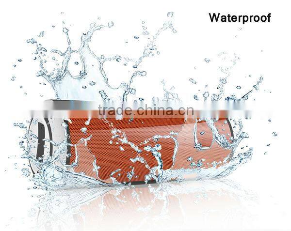 Waterproof Outdoor Round Speakers, Wireless Bluetooth Speaker 4.0 with 2 X 5 W Drivers