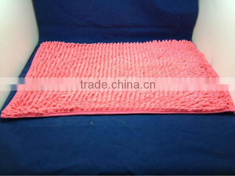 microfiber chenille mats/soft mat