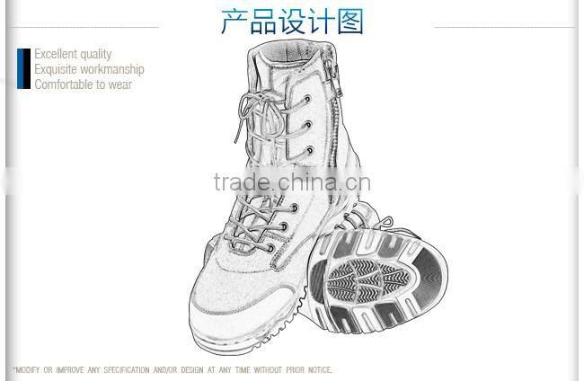 High-quality Field operation rubber outsole safety boots
