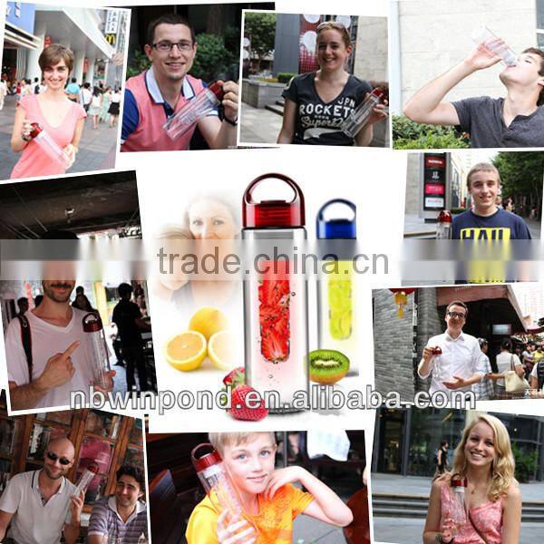 Hight quality fruit infused glass water bottles,As seen on TV product 2014