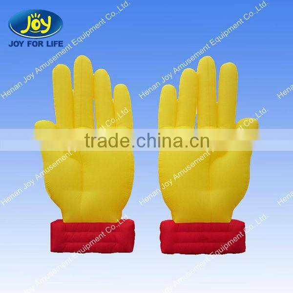 Customized inflatable hands model for sale /inflatable model for advertisement and entertainment