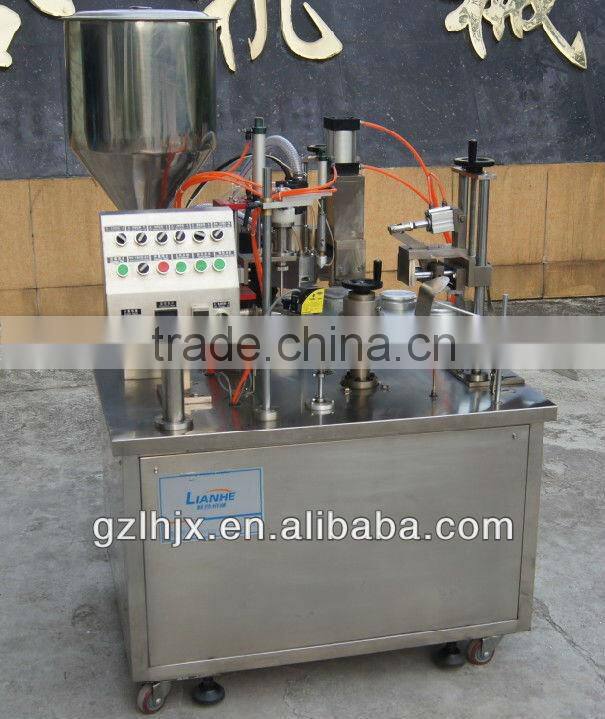 Semi automatic machine plastic tube sealer