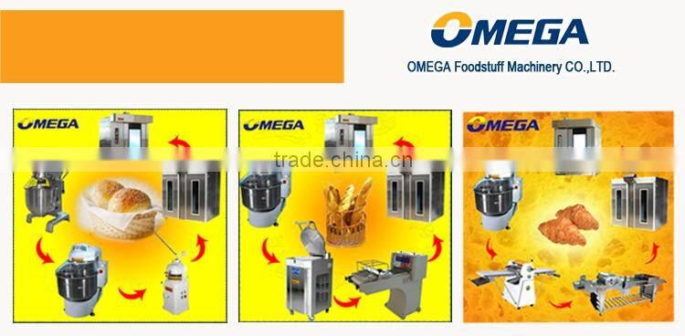 Omega commercial stainless steel spiral mixer with fixed bowl/biscuit dough mixer