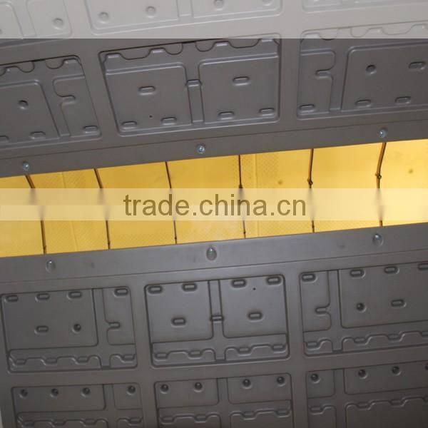 Removal and easy assembly plastic garden shed