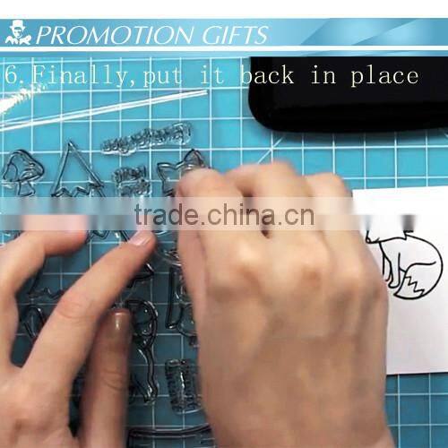 Zhejiang Cheapest Adventure Series Carton Paid Rubber Stamp