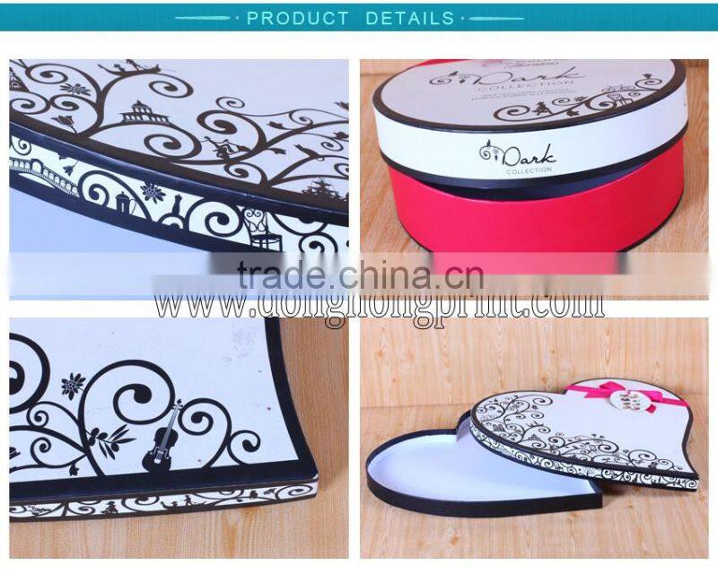 Chocolate wedding sweet brownie packaging box