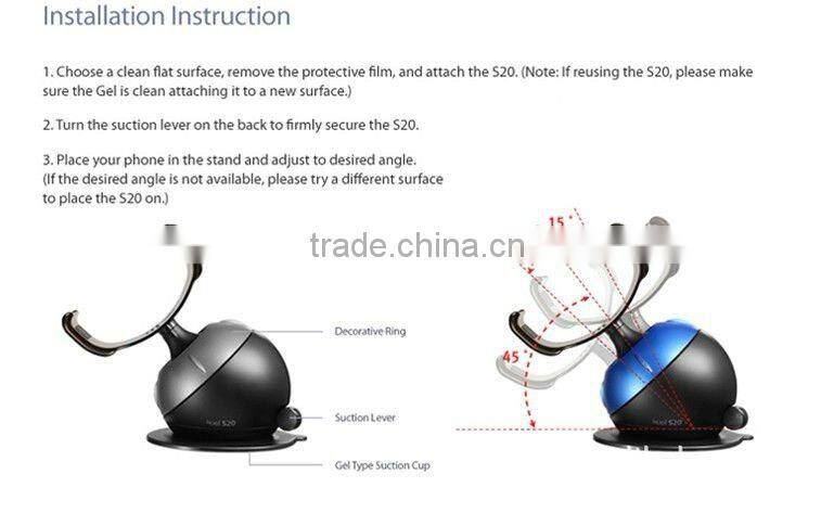 multiple mobile holder smartphone holder sucker holder for mobile phone