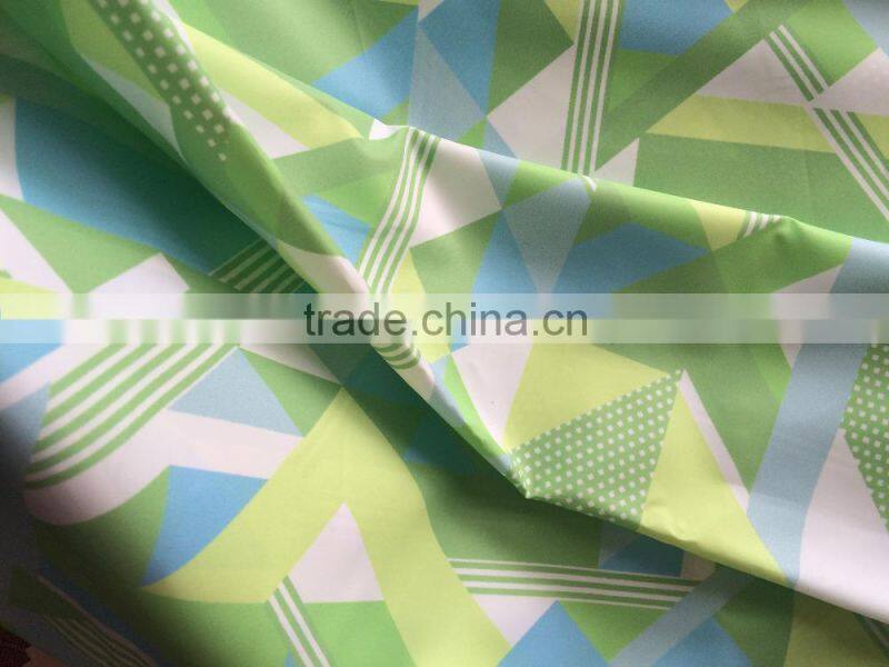 pink cloud digital printing fabric of 300t poly taffeta for jacket