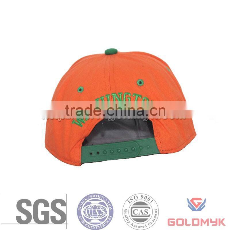 Welcomed shining color 3D embroidery snapback cap