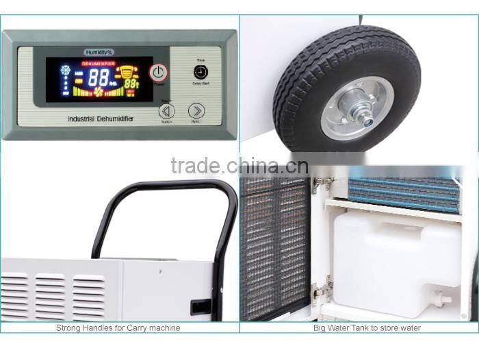 38L/D Metal Swimming Pool Dehumidifier Remote Control