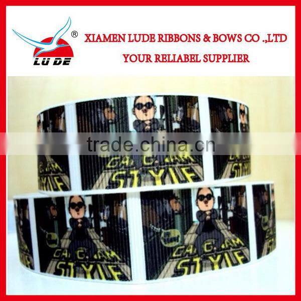 Character Printed Grosgrain Ribbon