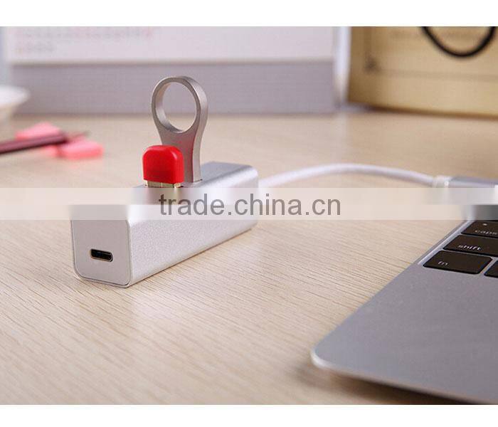 Type C USB 3.1 Charge HUB & 2 Ports USB 3.0 Highspeed Date Transfer For Macbook