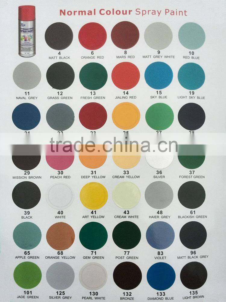 Shenzhen Rainbow Fine Chemical Brand 7CF 400ml Acrylic Clear Metallic Spray Paint