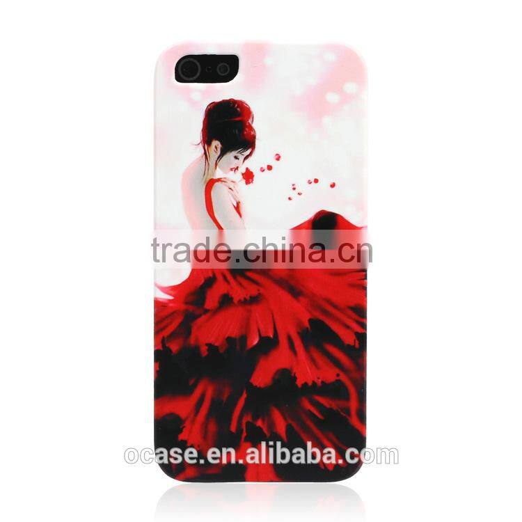 3D sublimation case 5.5 mobile phone case for iphone 6 plus.