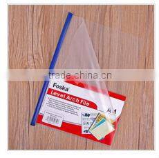 Hot sale A4 solid color plastic expanding file pocket