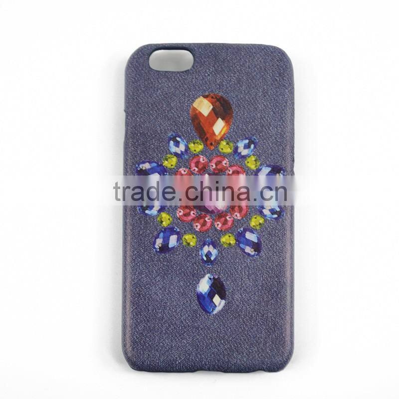 2016 Hot Sale Single PC case Simple and Printing Style PU Leather Case for iphone6s and support own Design