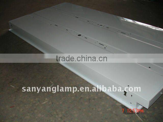 T8 3x36W recessed grille lighting fixture