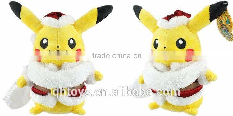 High quality cute soft doll pikachu plush stuff