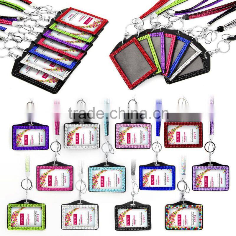 new products 2014 bling sparkling rhinestone crystal lanyards