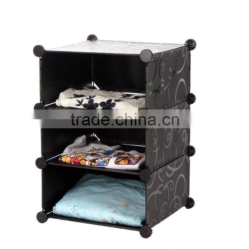 Hot sale plastic cube shelves