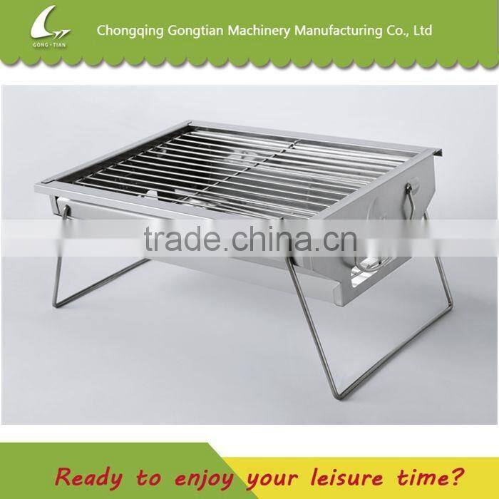small cute stainless steel bbq grills