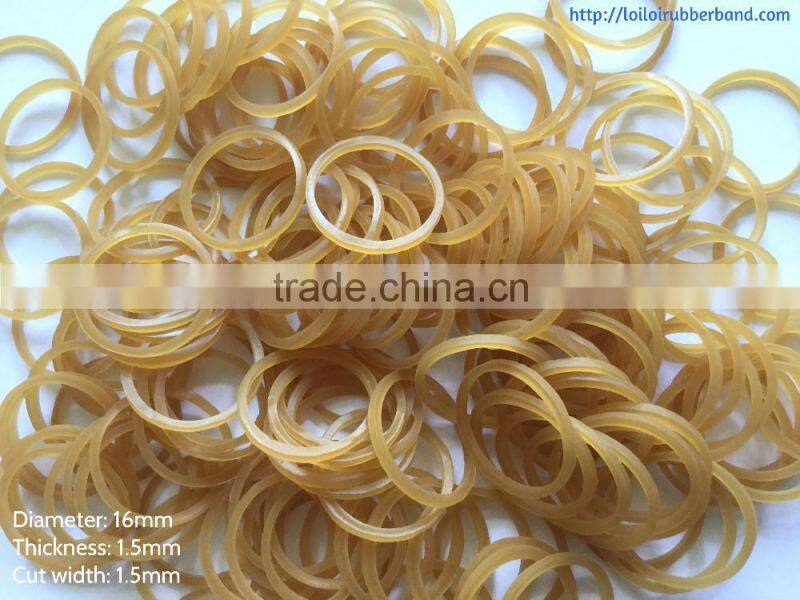 Elastic colorful professional manufacturer RED wide rubber band / 100% natural rubber from Vietnam