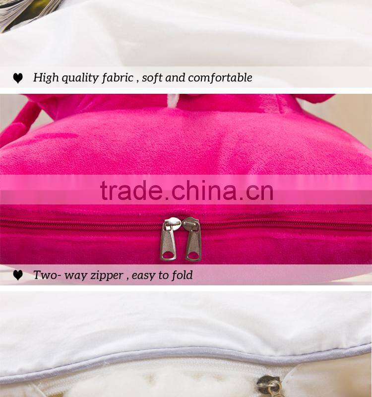 2015 new style cushion & quilt 100% cotton quilt cute style pink Ahri