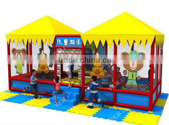 Super jump trampoline rectangular trampoline park