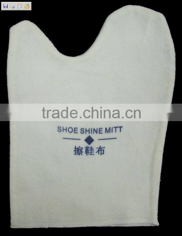 Hotel Disposable Cheap Shoe Shine Cloth