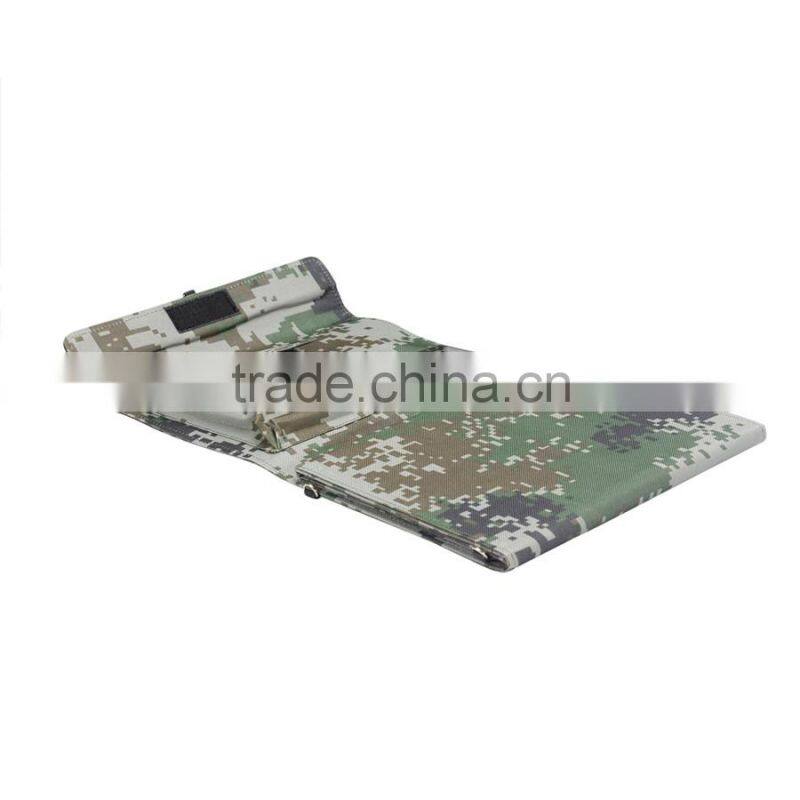 15W Solar Panel Charger with Dual USB Port ,Foldable solar mobile charger