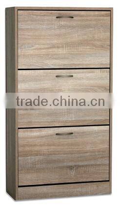 2016 ACX566 melamine faced board shoe rack with 4 doors/shoe cabinet