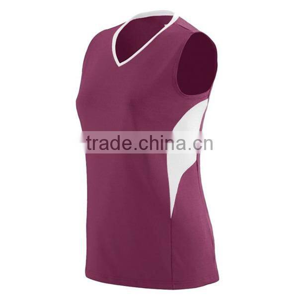 Healong sleeveless volleyball training uniforms designs