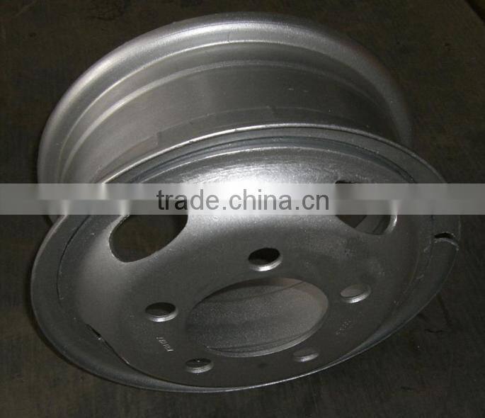 steel wheel rim for 10-16.5 12-16.5 tyre bobcat rim