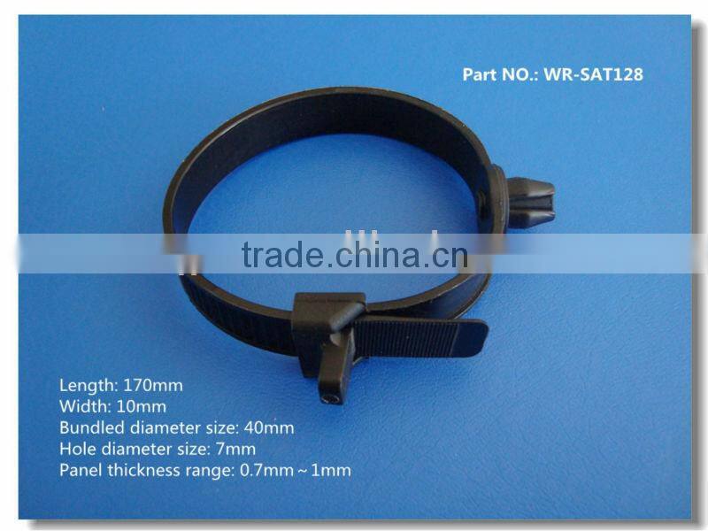 SGS, CE.UL nylon cable tie tag, any color plastic cable tie