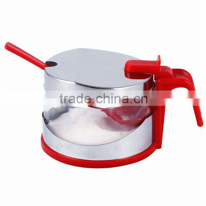Stainless steel sugar pot