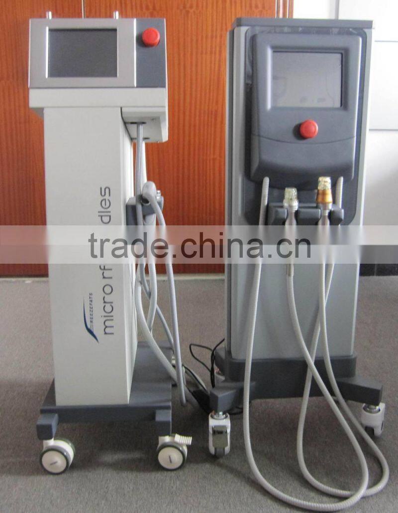 Microneedle fractional rf