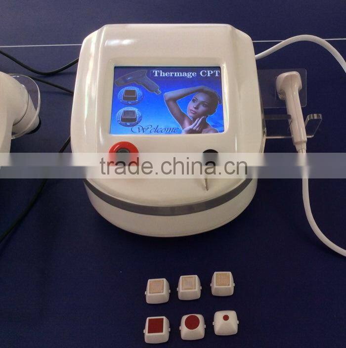 Portable high effective professional fractional rf needling system