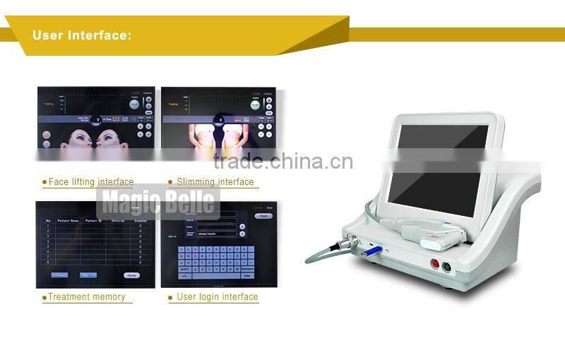Big sale Anti-wrinkle Machine hifu face lift hifu skin tightening machine for sale