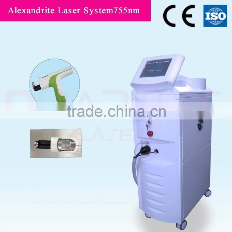 Hair removal machine--755nm Alexandrite laser and Long Pulse, two in one