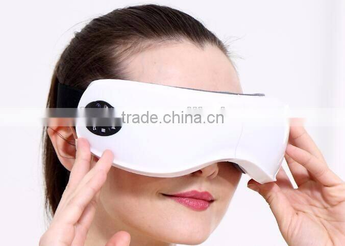 2016 Rechargeable Air Pressure Heat therapy MP3 Eye Care massager