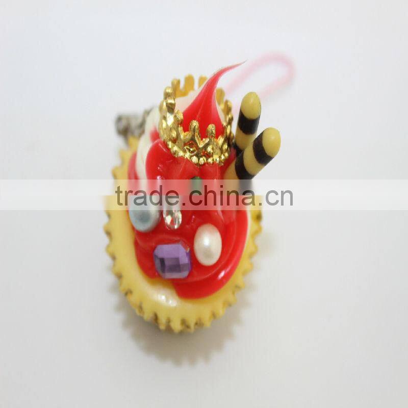 PVC jewelry keychain/ fashional keychain with custom logo