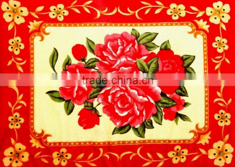 Printed Acrylic mink blankets