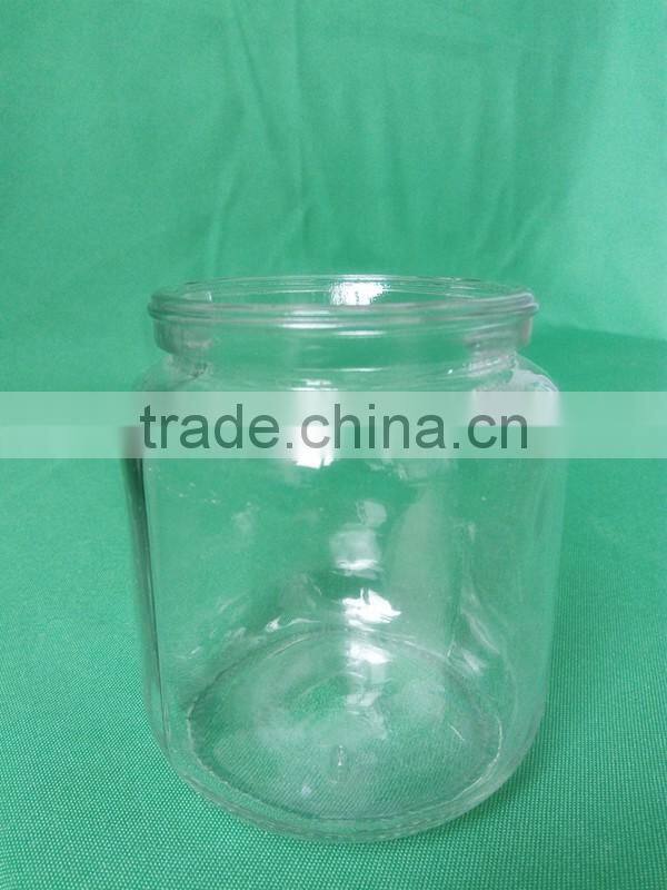 405ml cylinder glass pickle bottle for sour cucumber