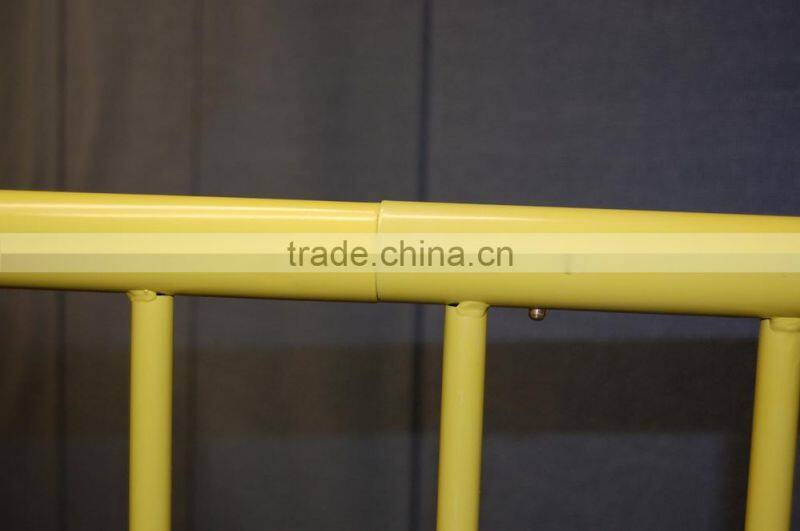powder coated crowd control barriers barricades queue control barrier temporary fence