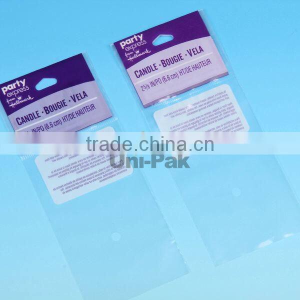 custom printed self adhesive seal plastic bag