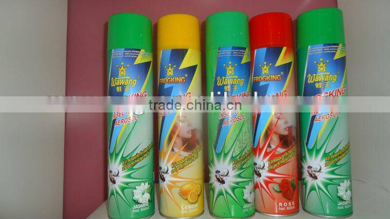 rose fragrance household aerosol insecticide spray/ insect killer spray