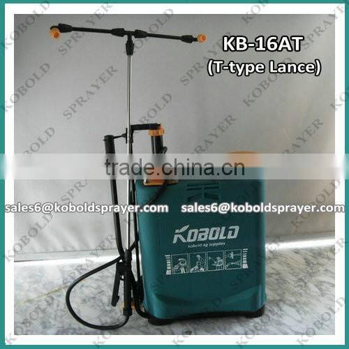 (KB-16AB) India market 16L double pump hand sprayer