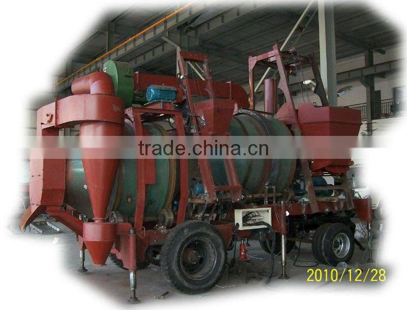 SLJ-16 Mobile asphalt mixer(16t/h)