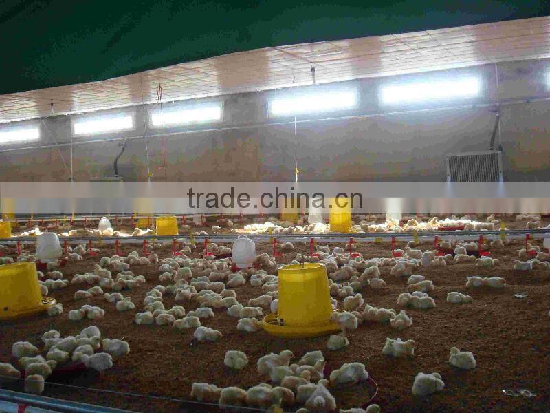 poultry house negative-pressure exhaust fan cooling system